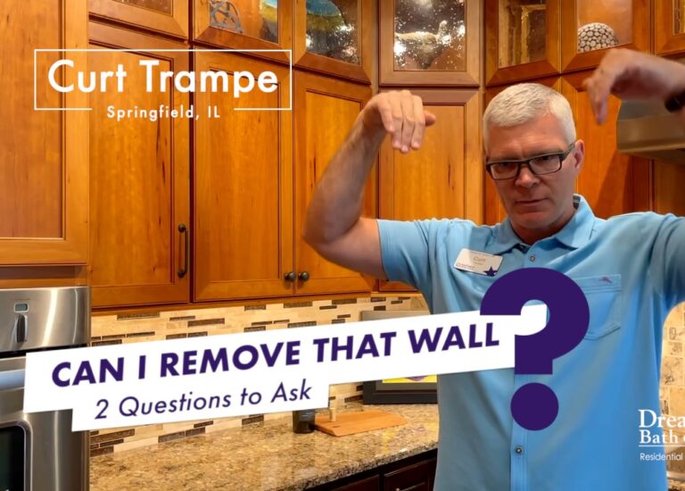 Removing walls when remodeling video