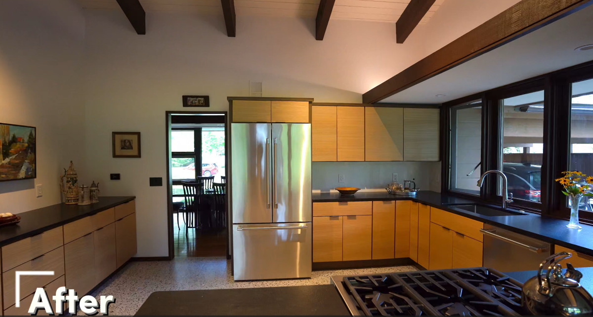 Mid Century Modern Kitchen Renovation